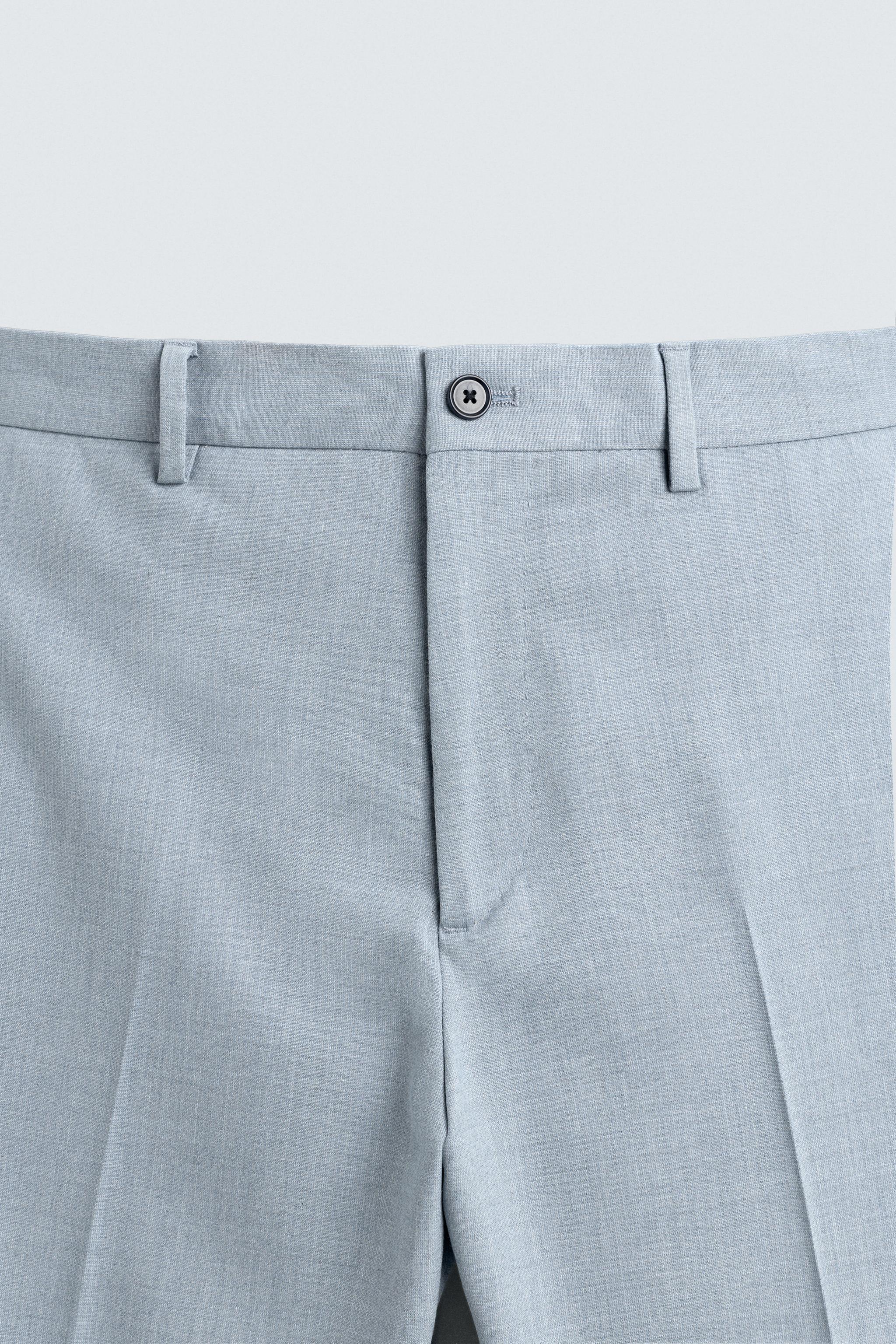 SLIM FIT SUIT PANTS